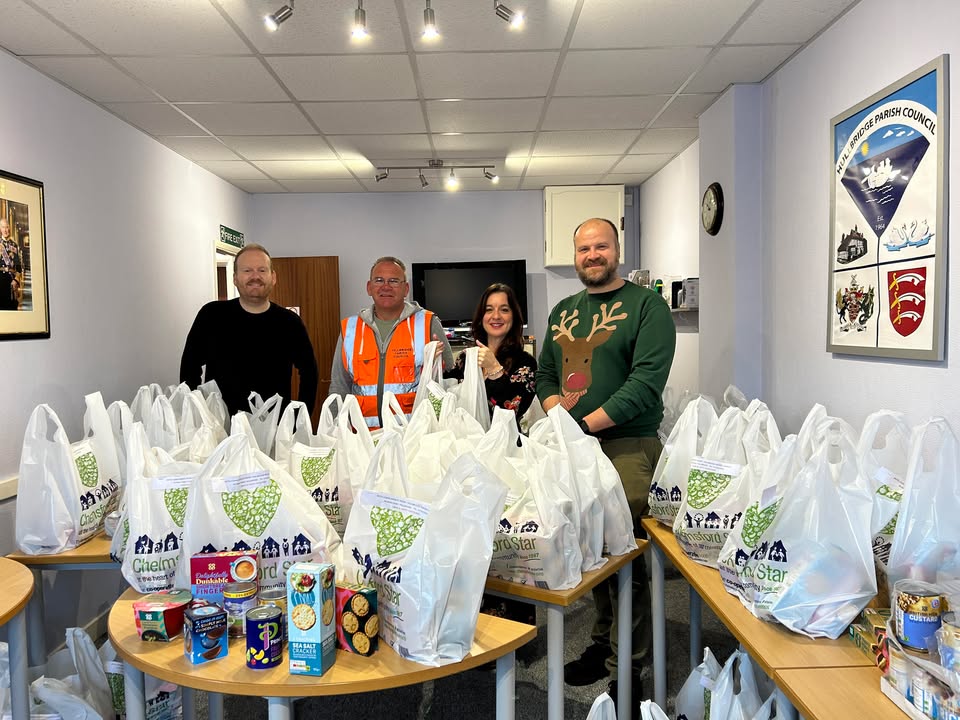 Over 80's Christmas food parcels